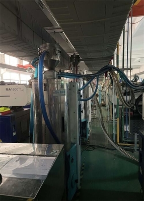 Trocknendes Rad-Plastiktrockenmittel-trockenere Lader-Maschine für Winkel des Leistungshebels des HAUSTIER-TPU