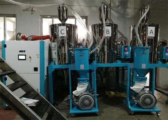 Hygroskopischer Plastikselbsttrockner OHD-750-O des trichter-18KW mit SUS Oberfläche
