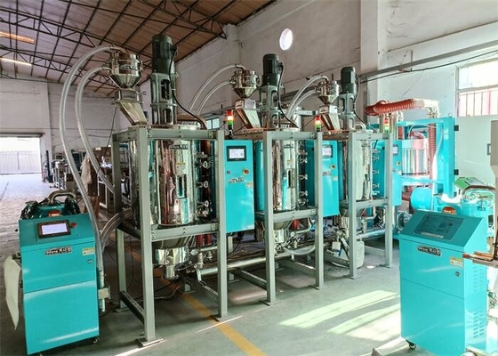 Kristallisator-Trockner OCR-160 HAUSTIER Winkels des Leistungshebels TPU fertigte Farbe mit weniger Energie besonders an
