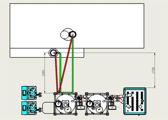 Verschiedene installierte Energie Industrie-Trocknungsmittel-Entfeuchter Hygroskopischer Kunststoff für 60-4000m3/h Prozess Luftstrom