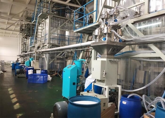 Automatisiertes zentralisiertes Fütterungssystem mit einer Kapazität von 500 bis 2000 kg für die Trocknung von Kunststoffen