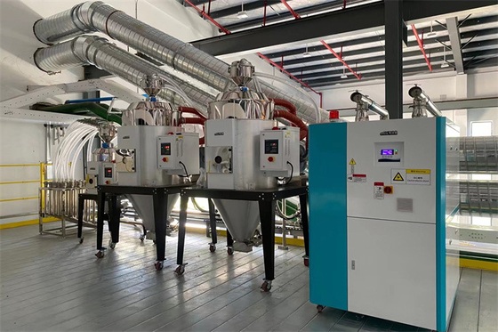 Zentrale trocknende Systeme OMCS-20, die das Mischen besonders angefertigt für die Plastikbehandlung einziehen