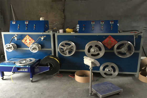 Pp.-Polypropylen-Plastikband-Band-Bügel-Fertigungsstraße unter Verwendung des 100% aufbereiteten Materials