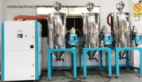 Mehrstufenfiltrations-Plastikkristallisierungsmaschine mit der Luftkühlung und Sicherheitsverriegelung