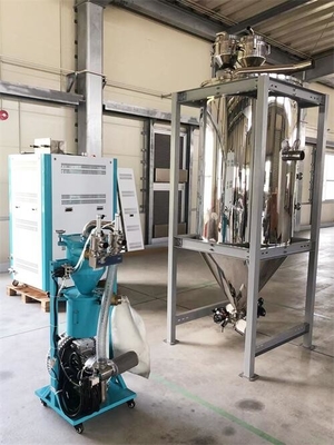 100 ppm Feuchtigkeitsgehalt Kunststoff-Entfeuchtungstrockner mit LCD-Bildschirm