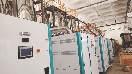 Trockner aus Edelstahl 4-40 kW zur Trocknung von Kunststoffgranulaten