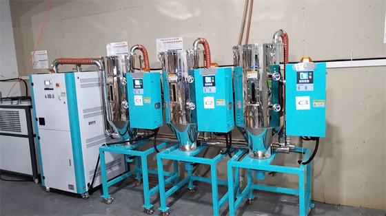 Trockner aus Edelstahl 4-40 kW zur Trocknung von Kunststoffgranulaten