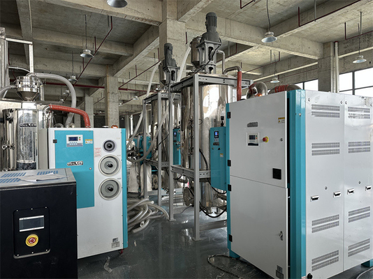 Elektro-Luftgekühlter PET-TPU-PA-Kristalliser-Trockner mit mehrstufiger Filtration